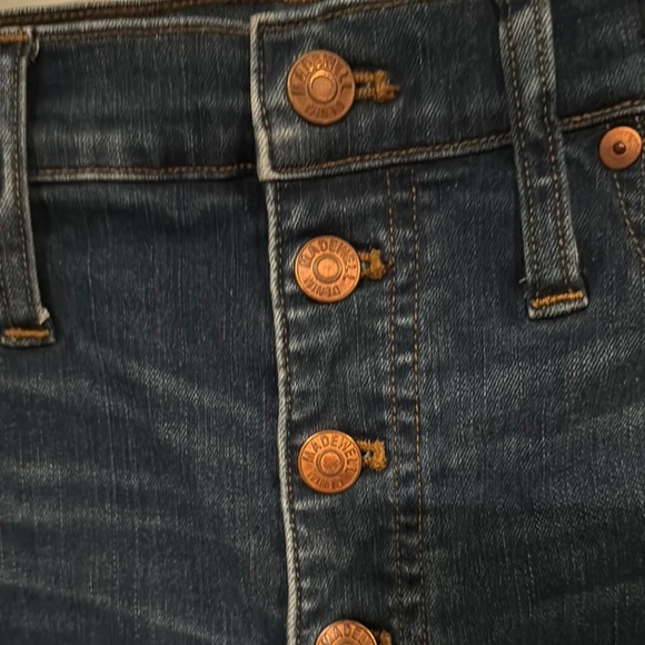 Madewell Blue Denim Shorts - Picture 2 of 7
